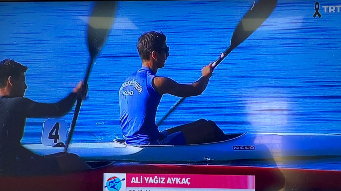 Ali Yağız AYKAÇ kanoda Türkiye birincisi oldu.